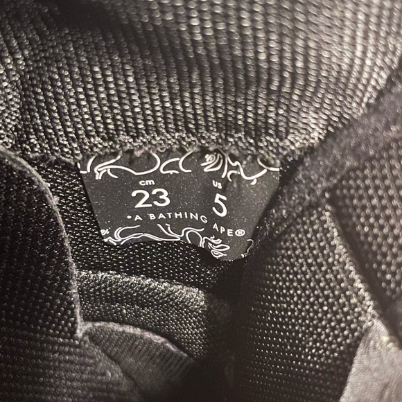 BAPE STA Low Patent Leather Black - Picture 6 of 9